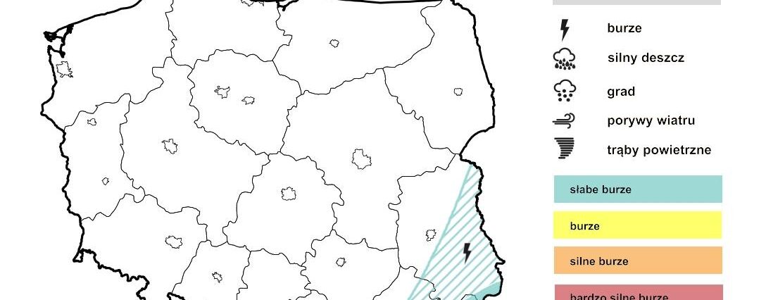 Pogoda na dziś - niedziela, 17 września. Najpierw słońce, potem deszcz. Po południu możliwe burze w regionie 1 Prognoza burzowa IMGW na niedziele, 17 września