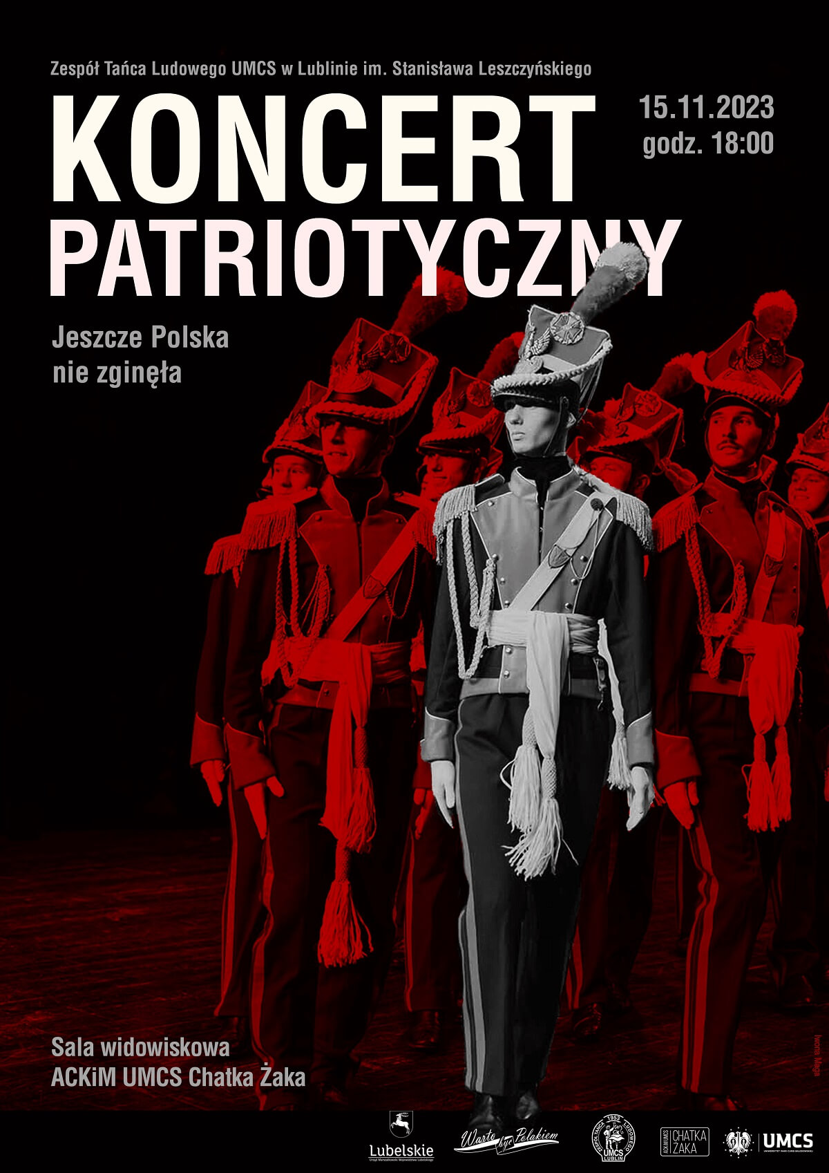 Koncert patriotyczny Zespołu Tańca Ludowego UMCS 1 grafika Koncert Patriotyczny