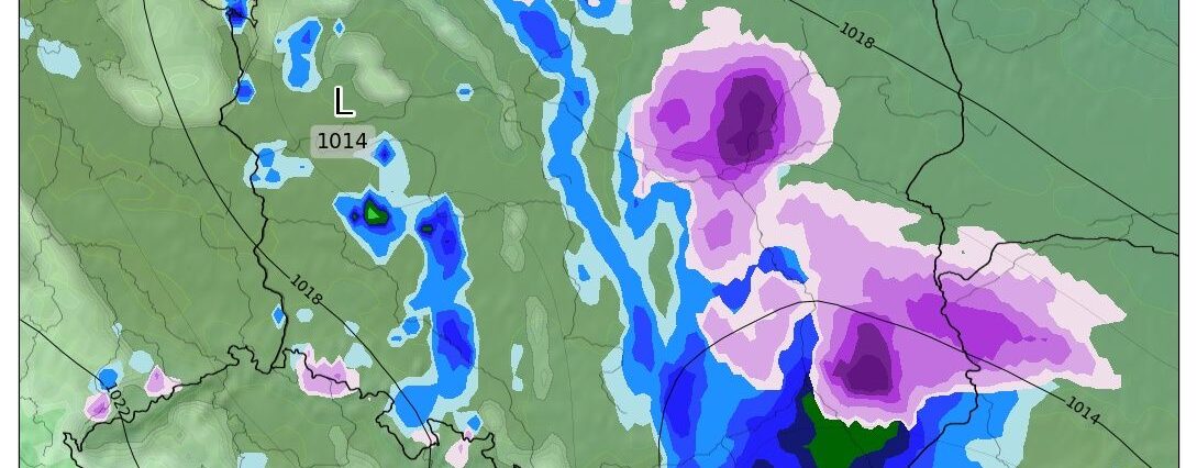 Zimna zmiana w pogodzie. Pierwszy śnieg może zaskoczyć wielu kierowców. Mamy prognozę IMGW 1 Prognozowane opady śniegu w Polsce w piątek 17 listopada, godz. 19:00