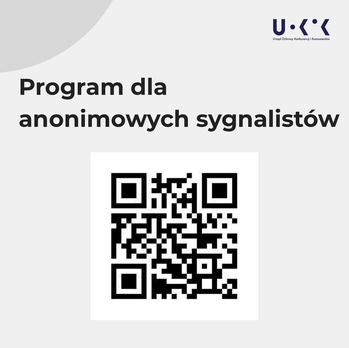 37 mln zł kary za zmowę cenową i podział rynku przy sprzedaży sprzętu do monitoringu 2 Kod QR do platformy dla sygnalistów