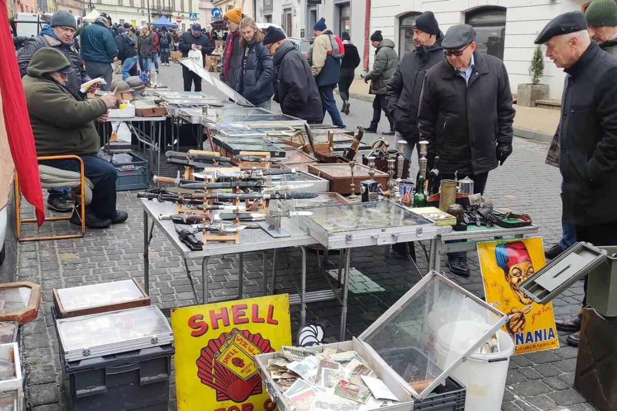 Giełda staroci w Lublinie - 28 stycznia