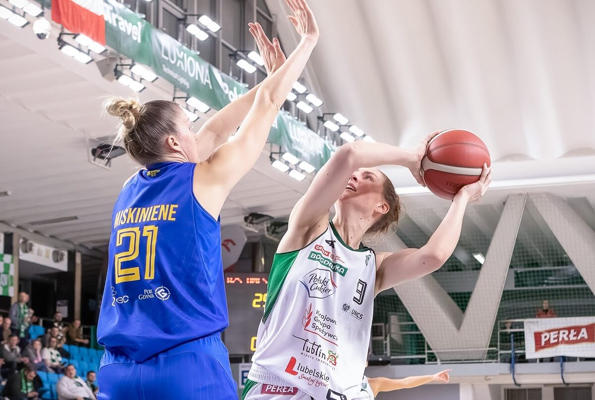 Arka za mocna. Porażka lublinianek na początek rundy play-off 1 koszykarki