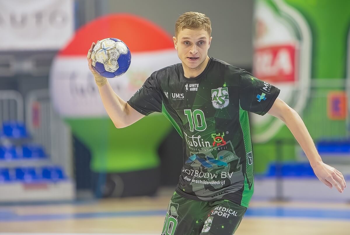 Czwarte zwycięstwo szczypiornistów AZS-u UMCS Lublin 1 szczypiornista