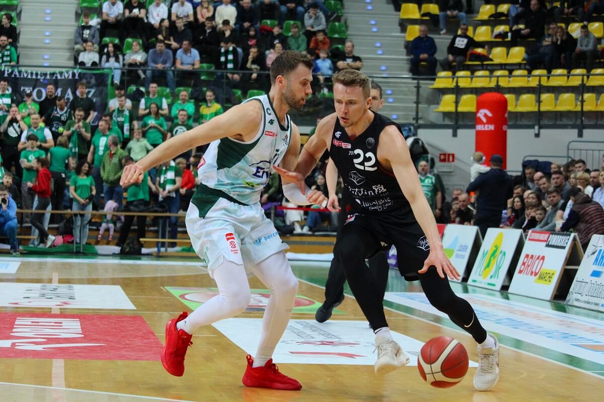 Polski Cukier Start Lublin wygrał na wyjeździe. To 14. zwycięstwo w trwającej kampanii ORLEN Basket Ligi 1 koszykarze