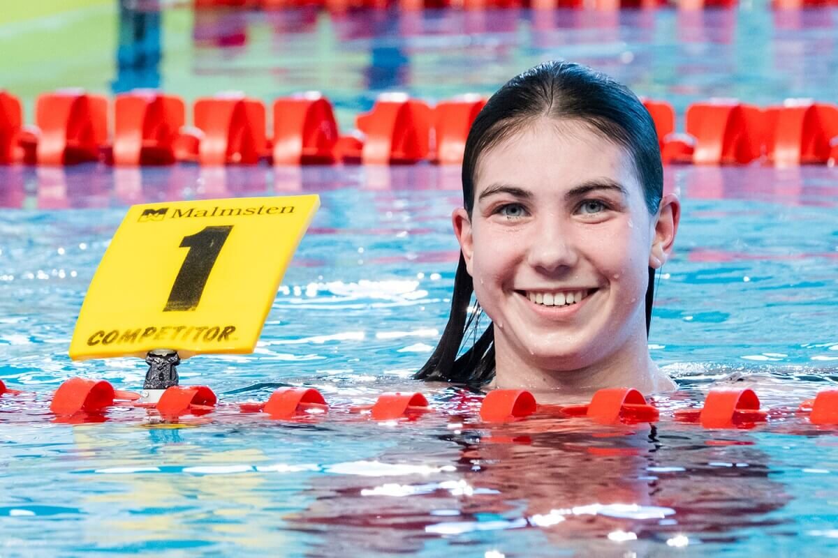 Czwarte mistrzostwa kraju w Aqua Lublin przeszły już do historii 3 Klaudia Tarasiewicz, Mistrzostwa Polski w pływaniu