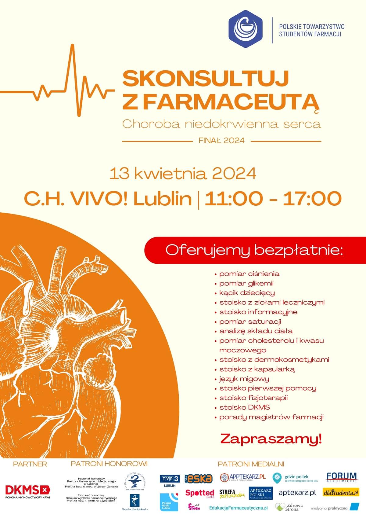 Skonsultuj z Farmaceutą – Choroba Niedokrwienna Serca. Ogólnopolska akcja edukacyjna 1 Skonsultuj z Farmaceutą – Choroba Niedokrwienna Serca. Ogólnopolska akcja edukacyjna