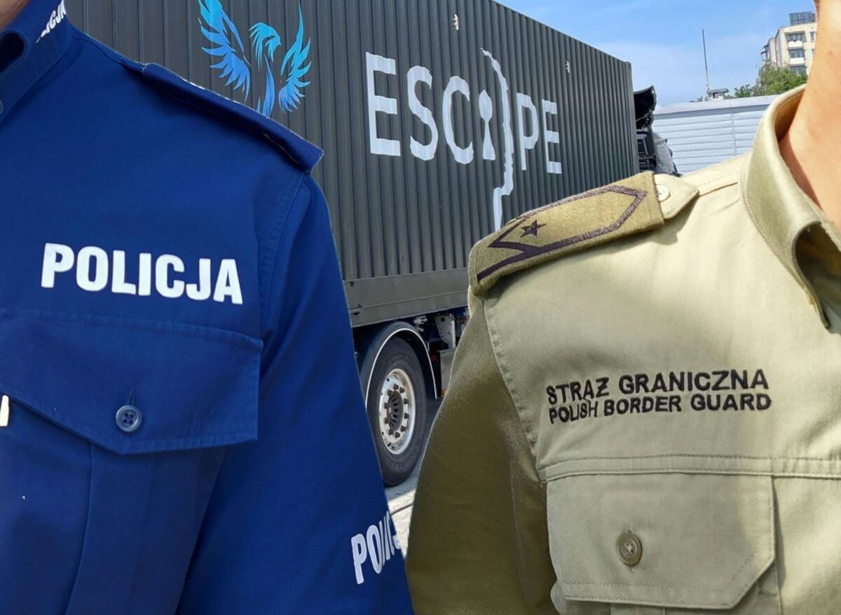 "ESCAPETRUCK" - edukacyjny projekt w Białej Podlaskiej 1 Ciężarówka Escape Truck