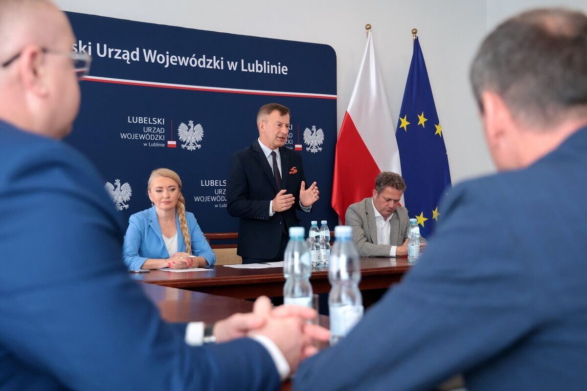 Spotkanie Lubelskiego Zespołu Parlamentarnego ze związkowcami z Bogdanki 1 Spotkanie z przedstawicielami Bogdanki