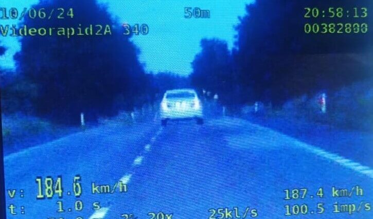 Rekordowe mandaty dla piratów drogowych w Tomaszowie Lubelskim 2 Toyota przekroczyła limity prędkości