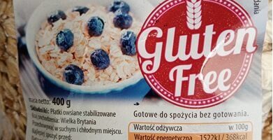 Płatki owsiane niebezpieczne dla osób z nietolerancją glutenu. Ostrzeżenie GIS dla tego produktu 2 Płatki Owsiane