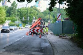 prace mpwik na ulicy lubomelskiej