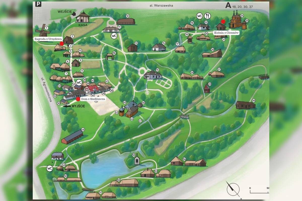 Tradycyjne rzemiosła w Muzeum Wsi Lubelskiej – zanurz się w historię! 1 mapka, muzeum wsi lubelskiej