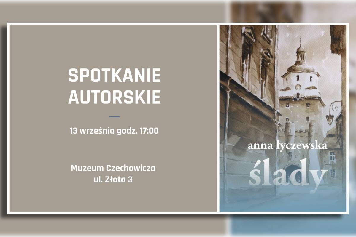 Spotkanie autorskie z Anną Łyczewską w Muzeum Józefa Czechowicza 1 grafika, spotkanie autorskie z poetką Anną Łyczewską