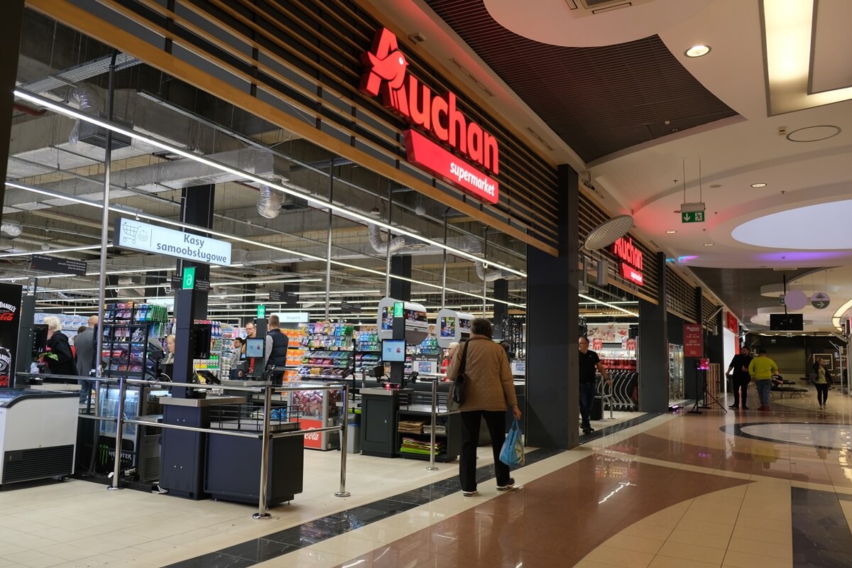 Otwarcie Auchan Supermarket w Galerii Olimp