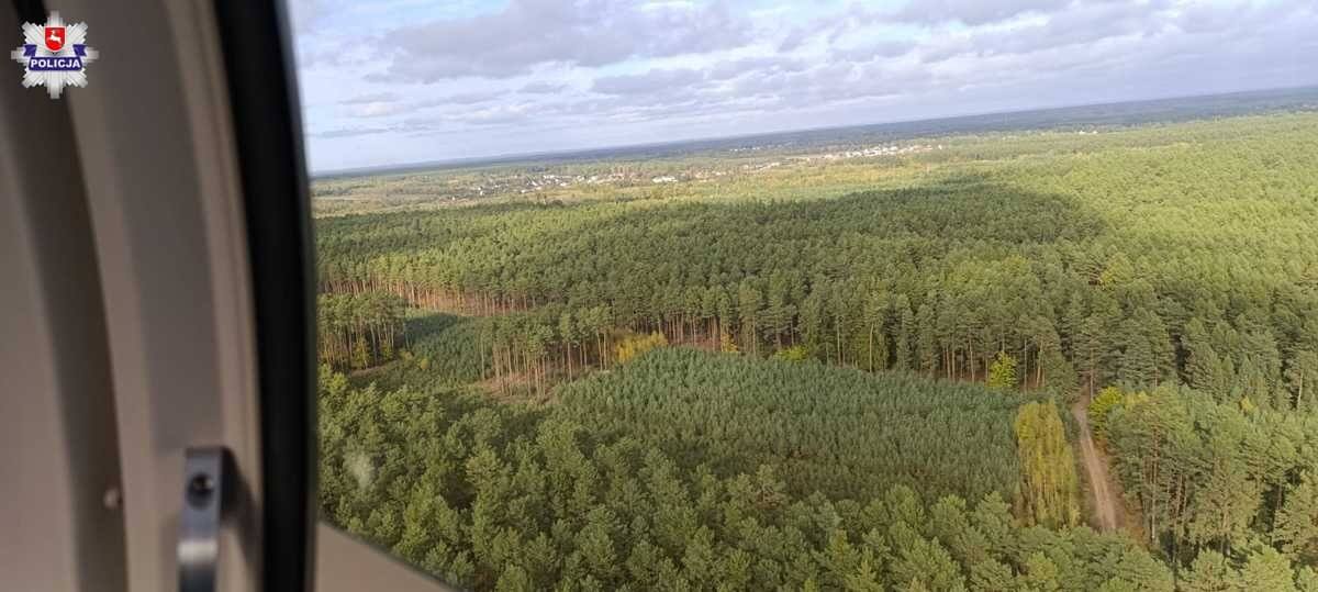 Widok ze śmigłowca