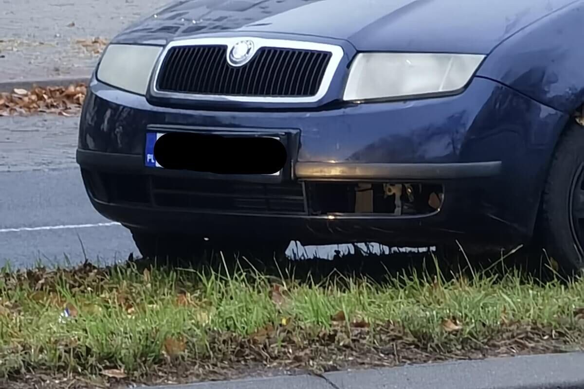 Kolizja przy Lidlu na al. Andersa. Nie zachował ostrożności i uderzył w tył toyoty. Zamówione jedzenie może nie dojechać na czas 2 Kierowca skody ukarany mandatem za spowodowanie kolizji na al. Andersa