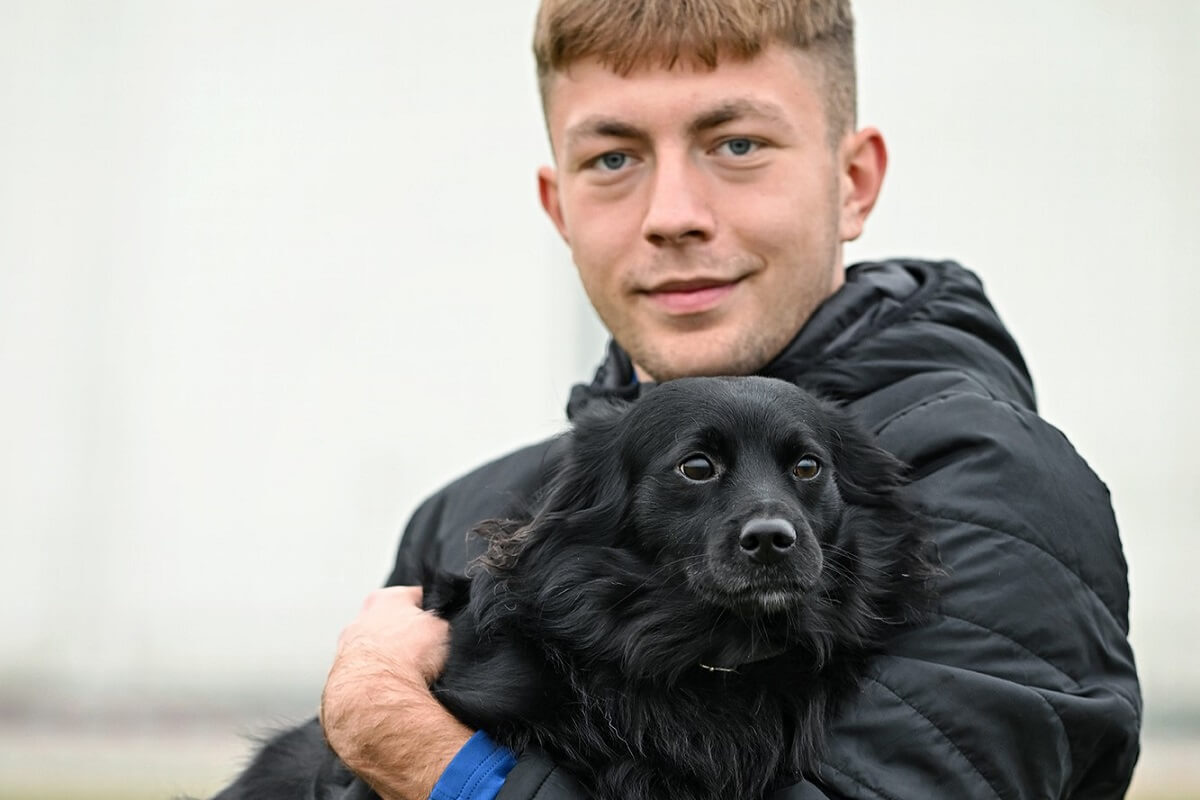 Zbiórka Motoru Lublin na rzecz zwierzaków. Pomóż im przetrwać zimę. Piłkarze promują odpowiedzialną adopcję 2 Motor Lublin wspiera Lubelski Animals