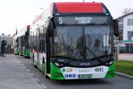 autobus wodorowy na linii nr 5