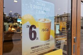 promocja na kawe za 6 zl w mcdonalds
