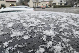 opady mokrego sniegu