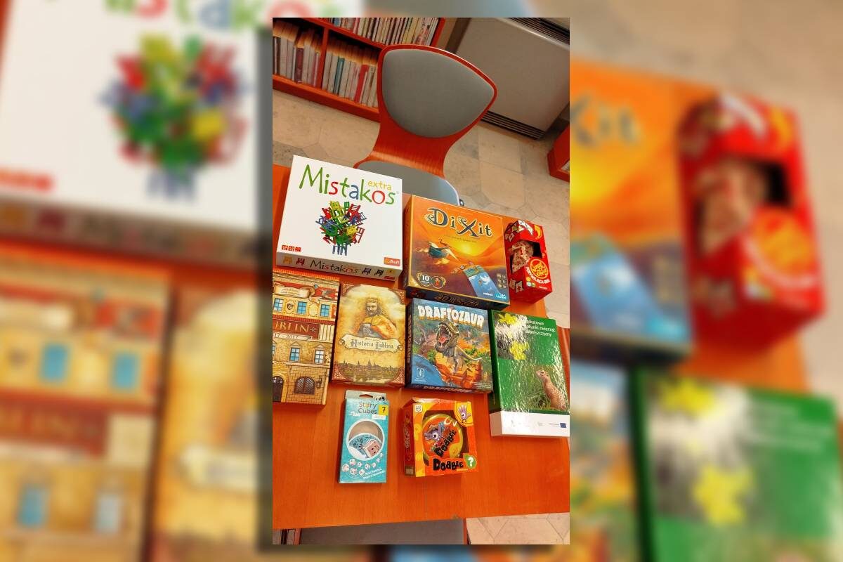 Świętuj Dzień Babci i Dziadka z Miejską Biblioteką Publiczną w Lublinie 2 planszówki