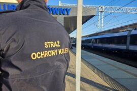 funkcjonariusz sok na stacji lublin glowny