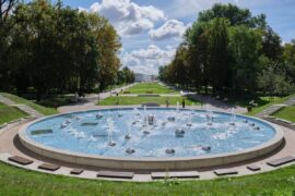 Fontanna multimedialna Park Ludowy