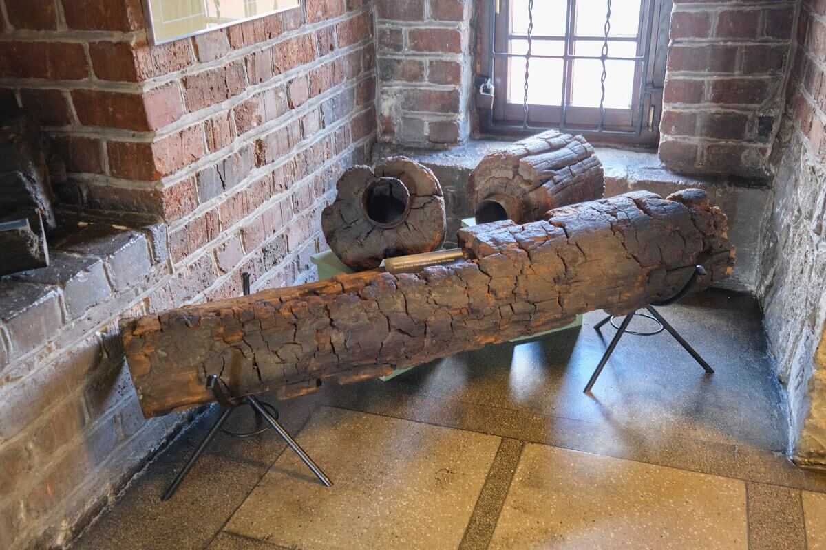 Muzeum Historii Miasta Lublina 4 Spalone elementy budynków z wielkiego pożaru Lublina