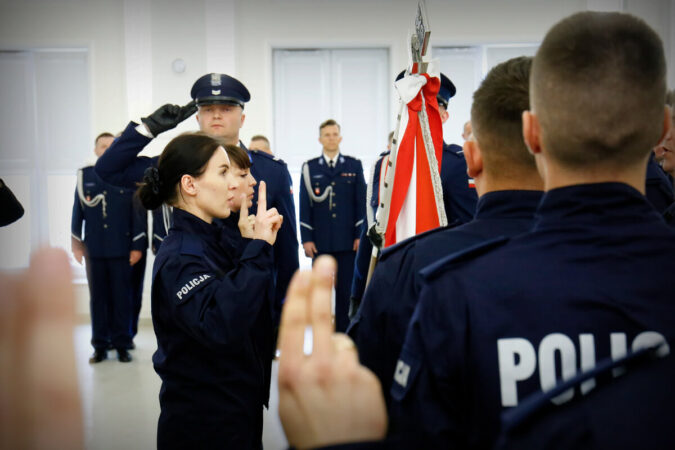 slubowanie nowych policjantow w lublinie maj 1