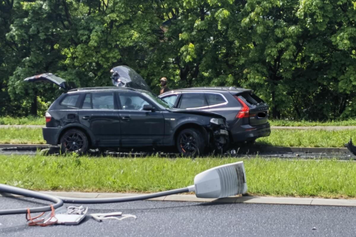 Wypadek na al. Kompozytorów Polskich w Lublinie