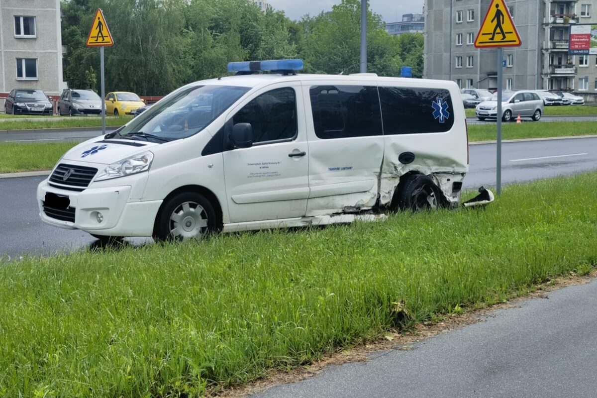 Wypadek na al. Kompozytorów Polskich w Lublinie