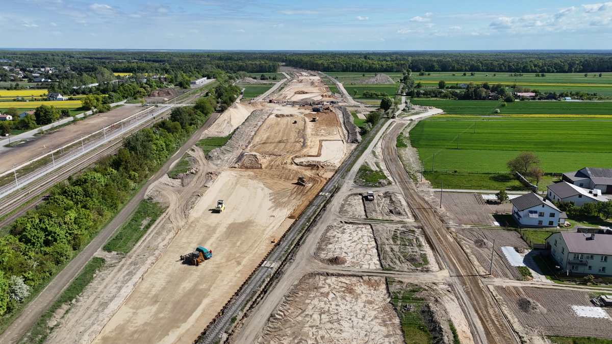 Budowa S19 Lublin - Lubartów nabiera tempa. Zobacz postęp z prac (zdjęcia i wideo) 3 Postęp prac S19 Lublin Lubartów | fot. GDDKiA