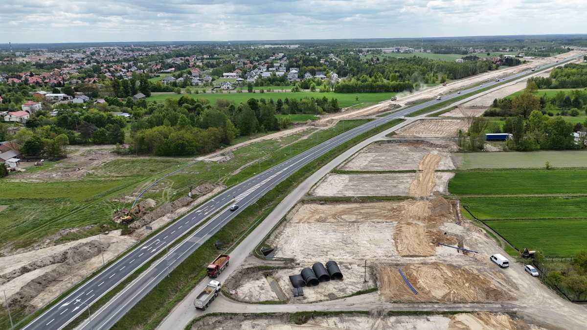 Budowa S19 Lublin - Lubartów nabiera tempa. Zobacz postęp z prac (zdjęcia i wideo) 3 Postęp prac S19 Lublin Lubartów | fot. GDDKiA