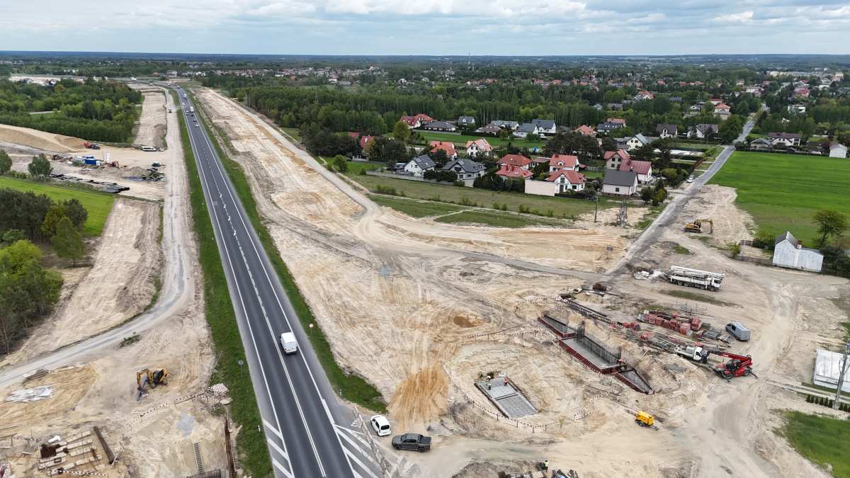 Budowa S19 Lublin - Lubartów nabiera tempa. Zobacz postęp z prac (zdjęcia i wideo) 1 Postęp prac S19 Lublin Lubartów | fot. GDDKiA
