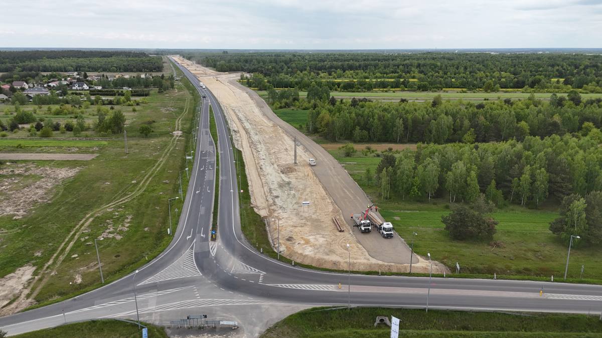 Budowa S19 Lublin - Lubartów nabiera tempa. Zobacz postęp z prac (zdjęcia i wideo) 3 Postęp prac S19 Lublin Lubartów | fot. GDDKiA