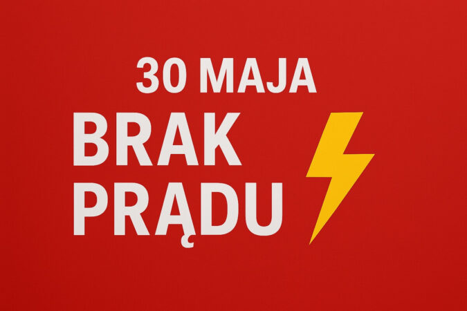 30 maja brak pradu