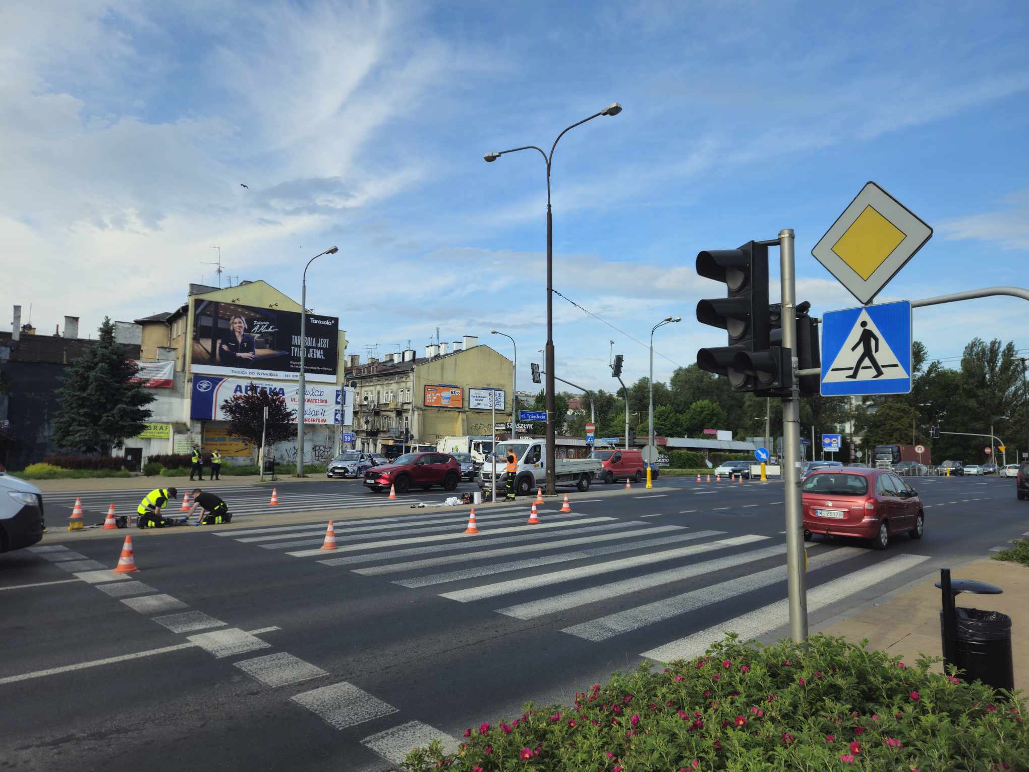 Poranny dramat kierowców w Lublinie! Wszystko przez nocny wypadek