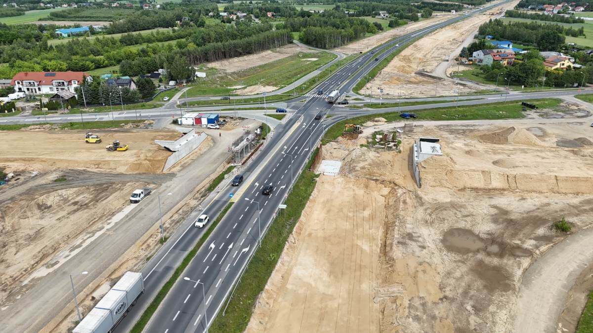 Nowe informacje w sprawie drogi ekspresowej S19 Lublin – Lubartów. (zdjęcia) 3 Postęp prac na budowie trasy S19 Lublin - Lubartów