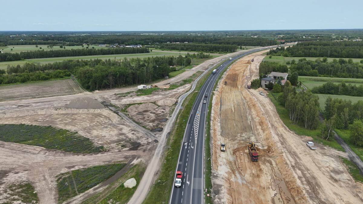 Nowe informacje w sprawie drogi ekspresowej S19 Lublin – Lubartów. (zdjęcia) 2 Postęp prac na budowie trasy S19 Lublin - Lubartów