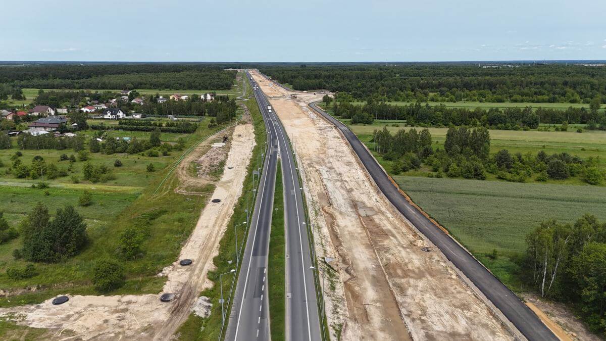Nowe informacje w sprawie drogi ekspresowej S19 Lublin – Lubartów. (zdjęcia) 1 Postęp prac na budowie trasy S19 Lublin - Lubartów
