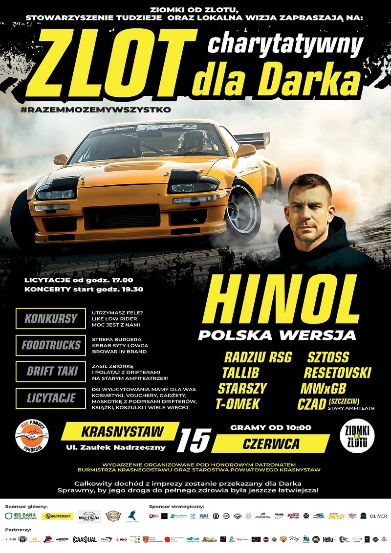 Trwają przygotowania do dużej imprezy motoryzacyjnej 4 Plakat zlot motoryzacyjny