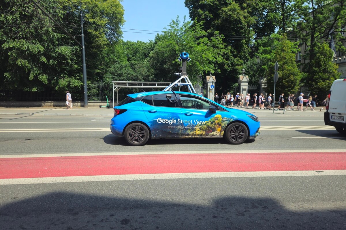 Samochód Google Street View znów na ulicach Lublina! Szykuje się aktualizacja map (zdjęcia) 4 Samochód Google Street View w Lublinie