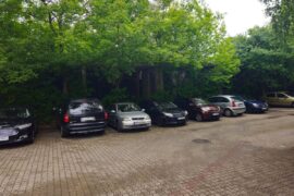 zarosnieta niedokonczona budowa pawilonu handlowego przy ul watykanskiej 71db014ff24d