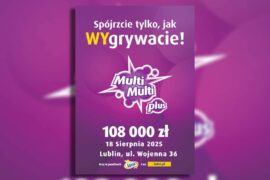 MultiMulti Plus wygrana Lublin sierpien 2025 d57e94aaa532
