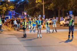 nocny przejazd rolkarzy ulicami lublina d2d2a54f2a80