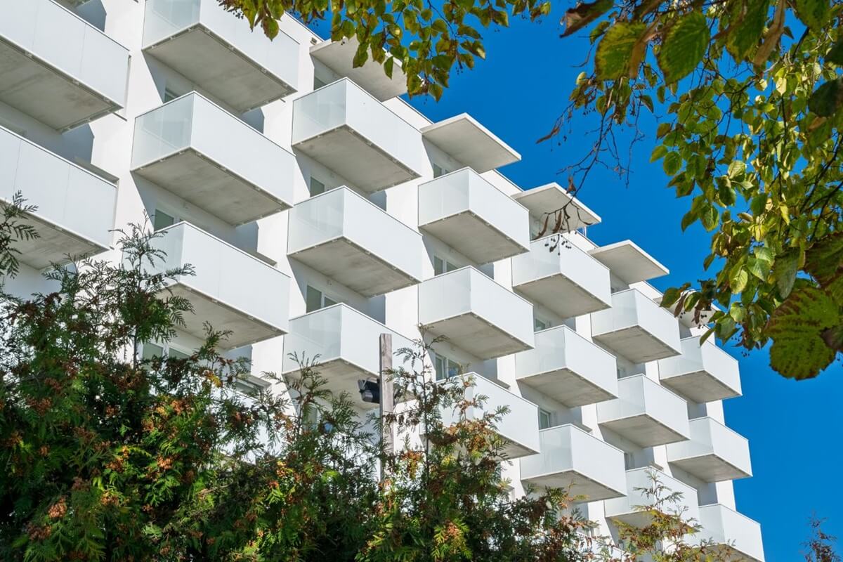 Osiedle z mieszkaniami na wynajem przy ul. Krochmalnej