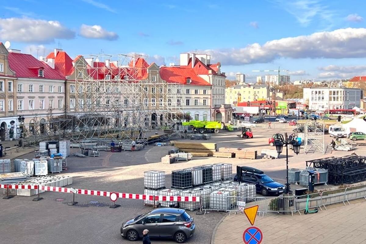 Plac Zamkowy zamienia się w muzyczne serce Lublina. Wielka scena, znani artyści i transmisja w TVP