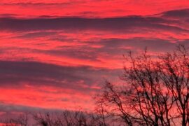 pomaranczono czerwone niebo o wschodzie slonca 3dc6c4c0e48c