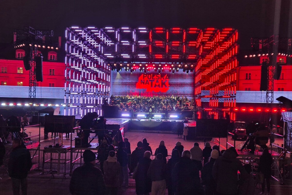 „Polska na TAK!” na Placu Zamkowym w Lublinie. Wielki koncert z okazji 107. rocznicy odzyskania niepodległości