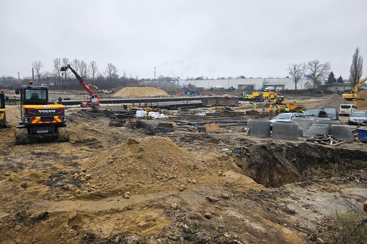Nowy Lidl rośnie przy Turystycznej. Obok powstaje Smark Park Lublin z 12 sklepami
